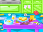 Cleaning up can be hard work and boring, but it doesnt have to be with the house clean up rooms game. This clean up game allows you to clean the kitchen, bedroom and more in a fun and exciting way. Here you can clean up spills, put rubbish in the bin, place items back on the shelves, sweep/vacuum the floor, and so much more before you run out of time.